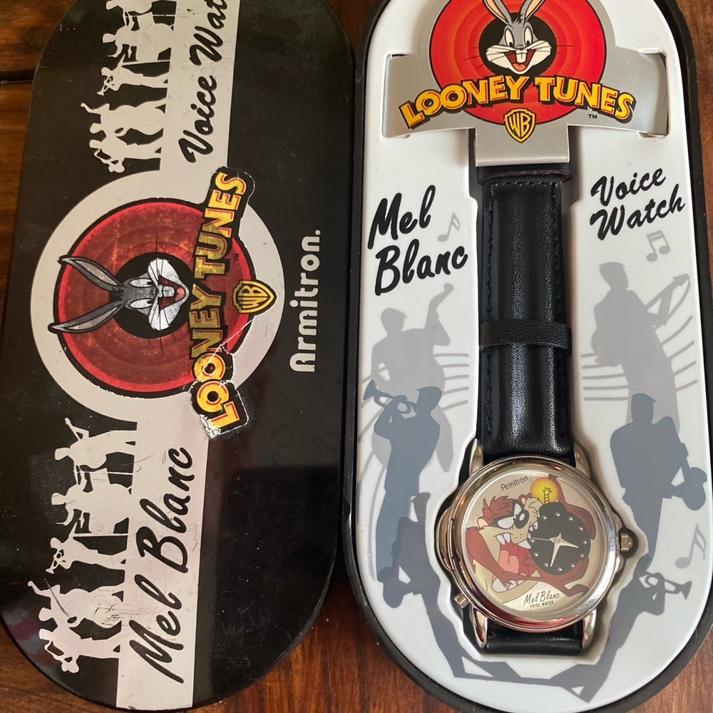 Armitron Voice Watch Looney Tunes Tasmanian Devil vintage Rare Holiday Gift